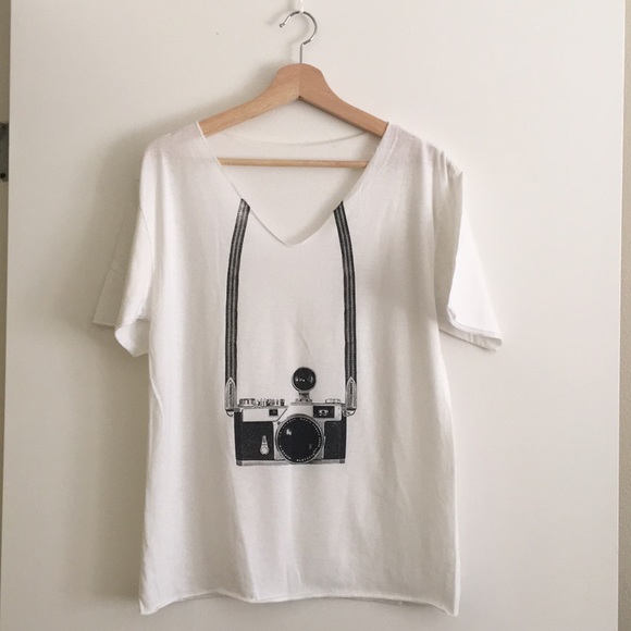 Tops - Camera Graphic Tee